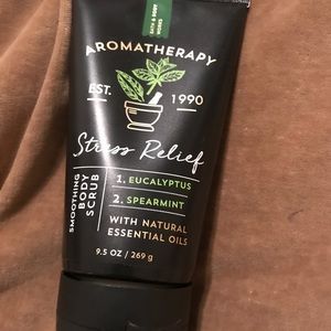 Aromatherapy stress relief scrub